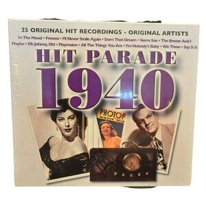 Hit Parade 1940s Music CD 25 Original Hit Recordings By Original Artists 37769cd